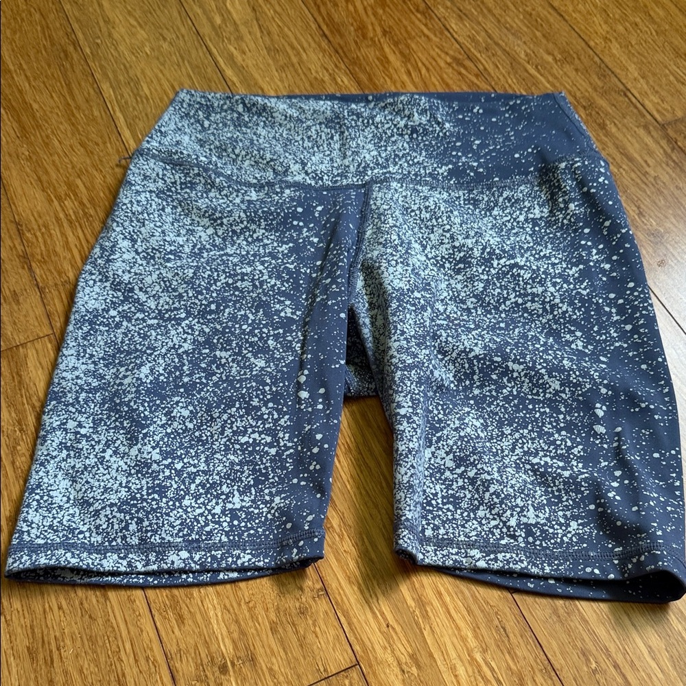 ZYIA Women's Gray Reflective Bike Shorts